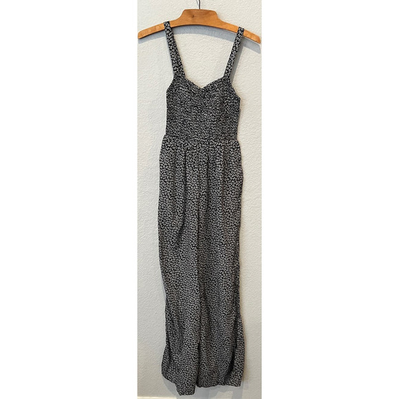 Madewell Lucie Wide-Leg Jumpsuit in Micro Daisy Size XS - Picture 6 of 7